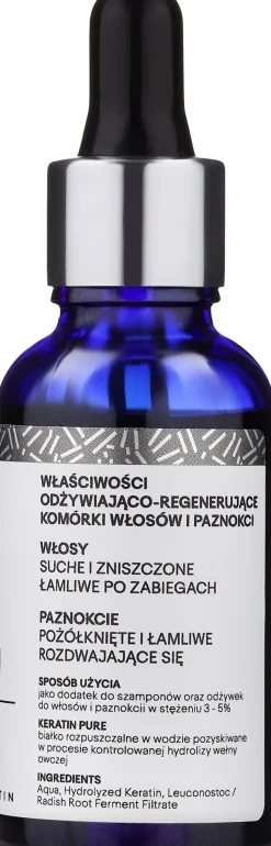 100% hydrolysiertes Keratin