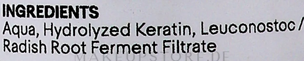 100% hydrolysiertes Keratin