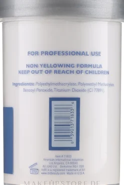 Acrylpuder reines weiß