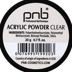 Acrylpuder transparent