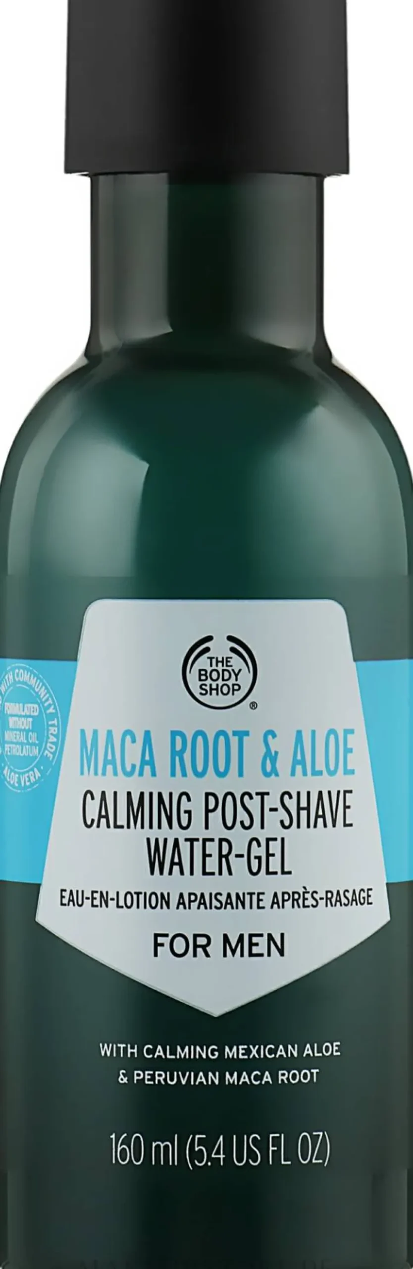 After Shave Gel mit Maca-Wurzel und Aloe