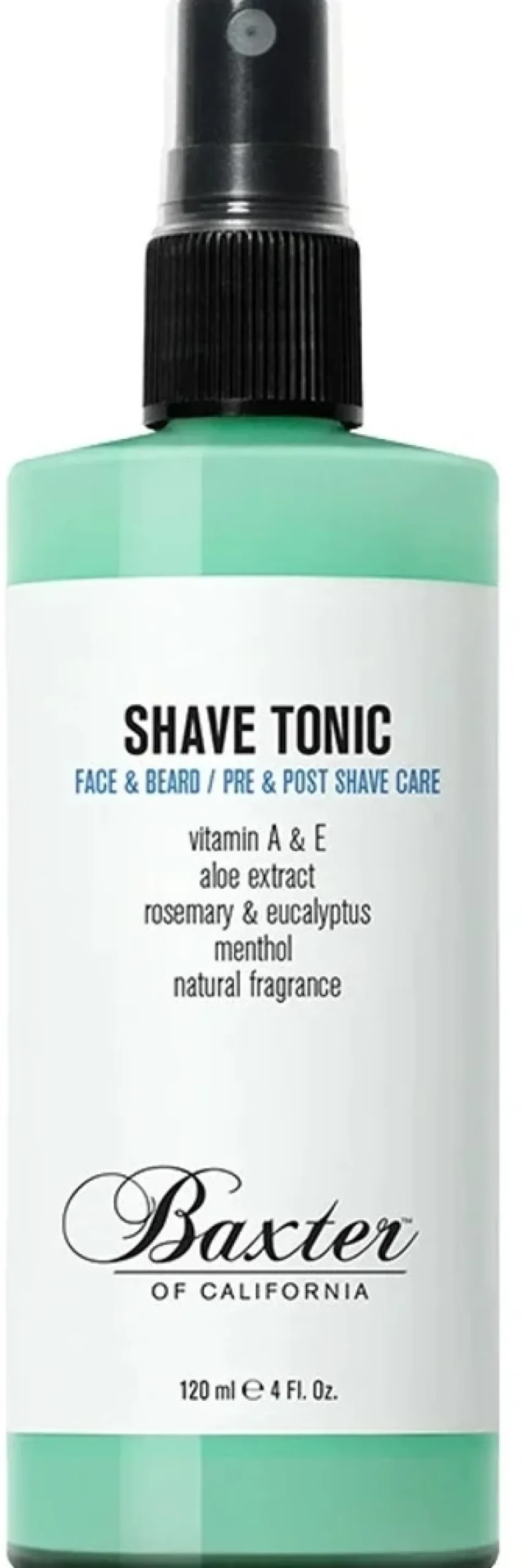 After Shave Tonikum für Männer mit ätherischen Ölen, Aloeextrakt und Vitamin A, D und E