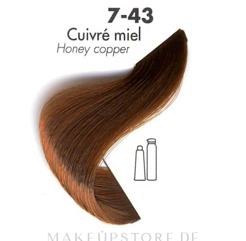 Ammoniakfreie Haarfarbe-Creme