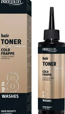 Ammoniakfreies Gel-Tonic für blondes Haar mit Arganöl