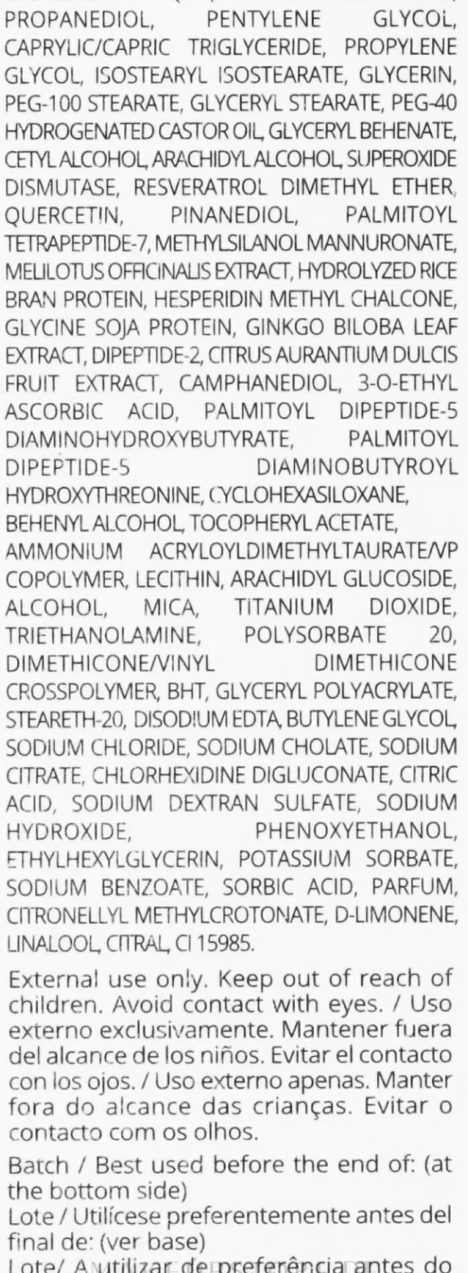 Anti-Aging Augenkonturcreme mit Vitamin C