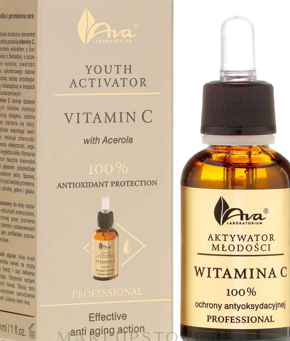 Anti-Aging Gesichtsserum mit Vitamin C und Acerola