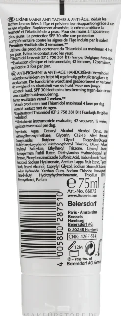 Anti-Aging Handcreme gegen Pigmentflecken SPF 30