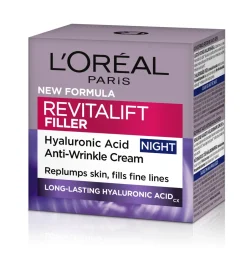 Anti-Aging Nachtcreme mit Faltenauffüll-Effekt