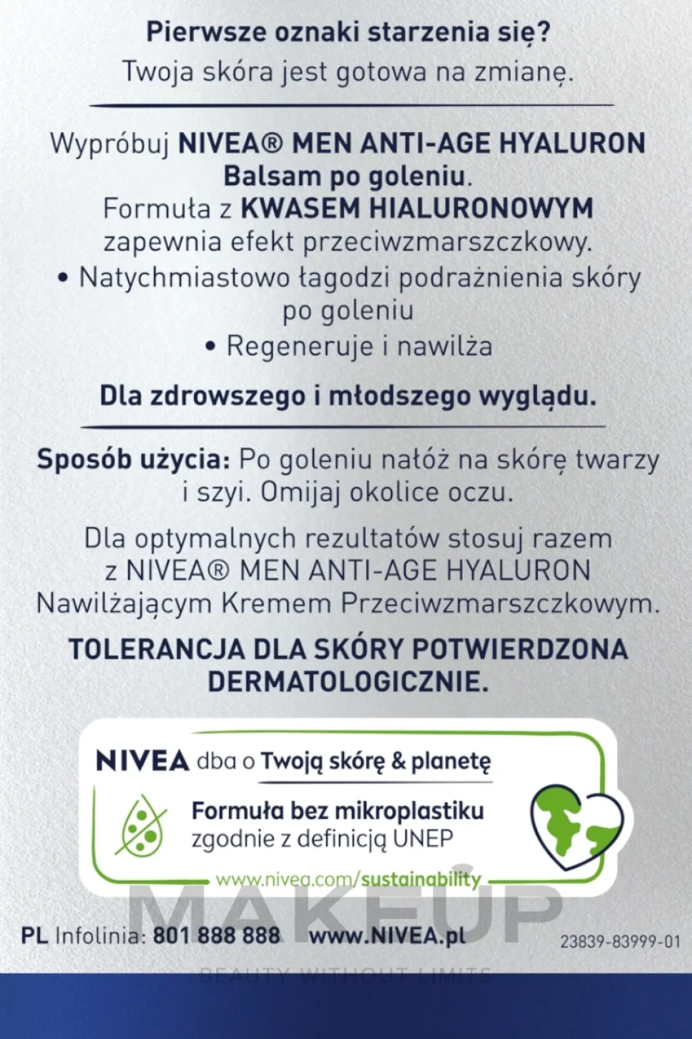 Anti-Aging-After-Shave-Balsam mit Hyaluronsäure