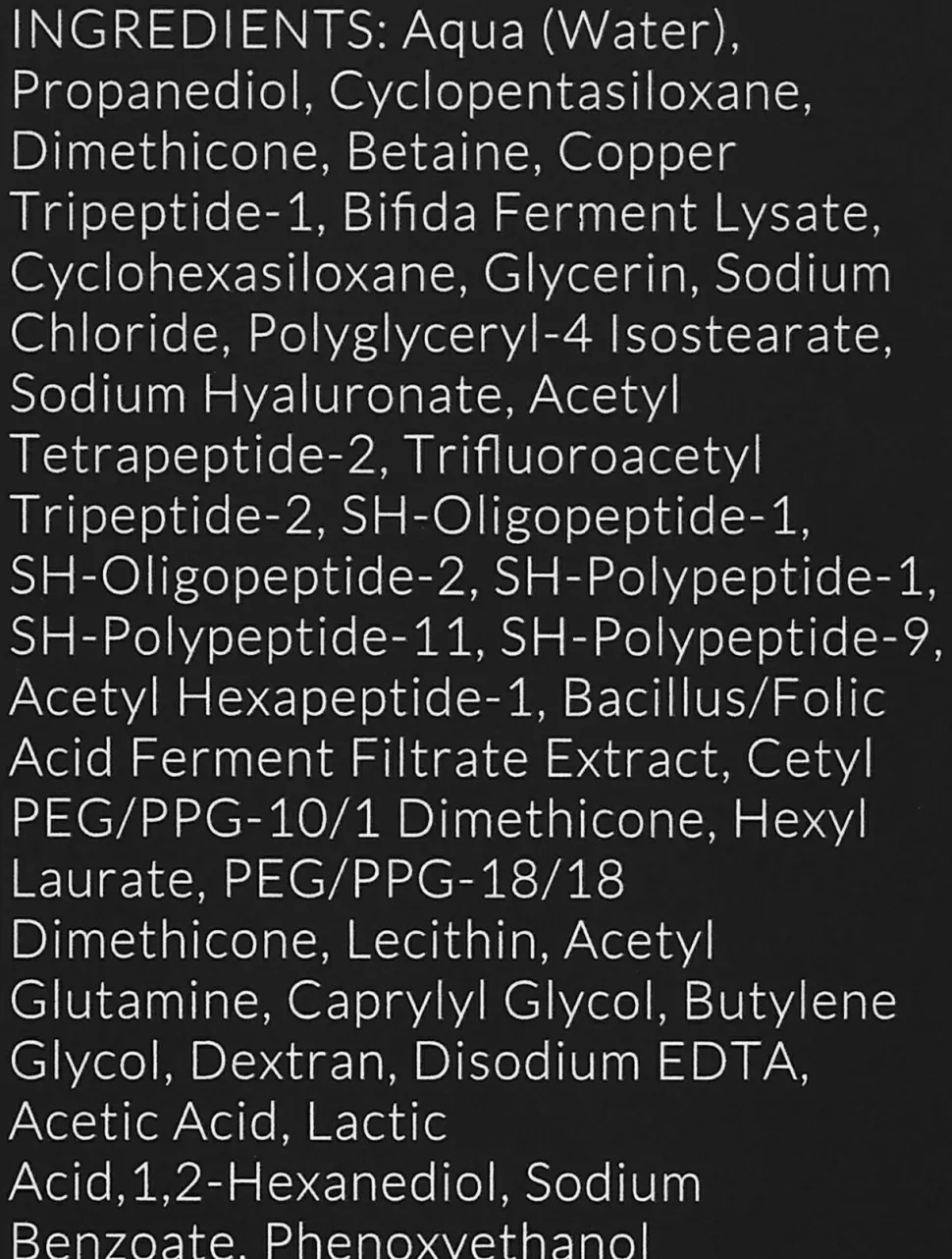Anti-Aging-Serum mit Kupferpeptiden für das Gesicht