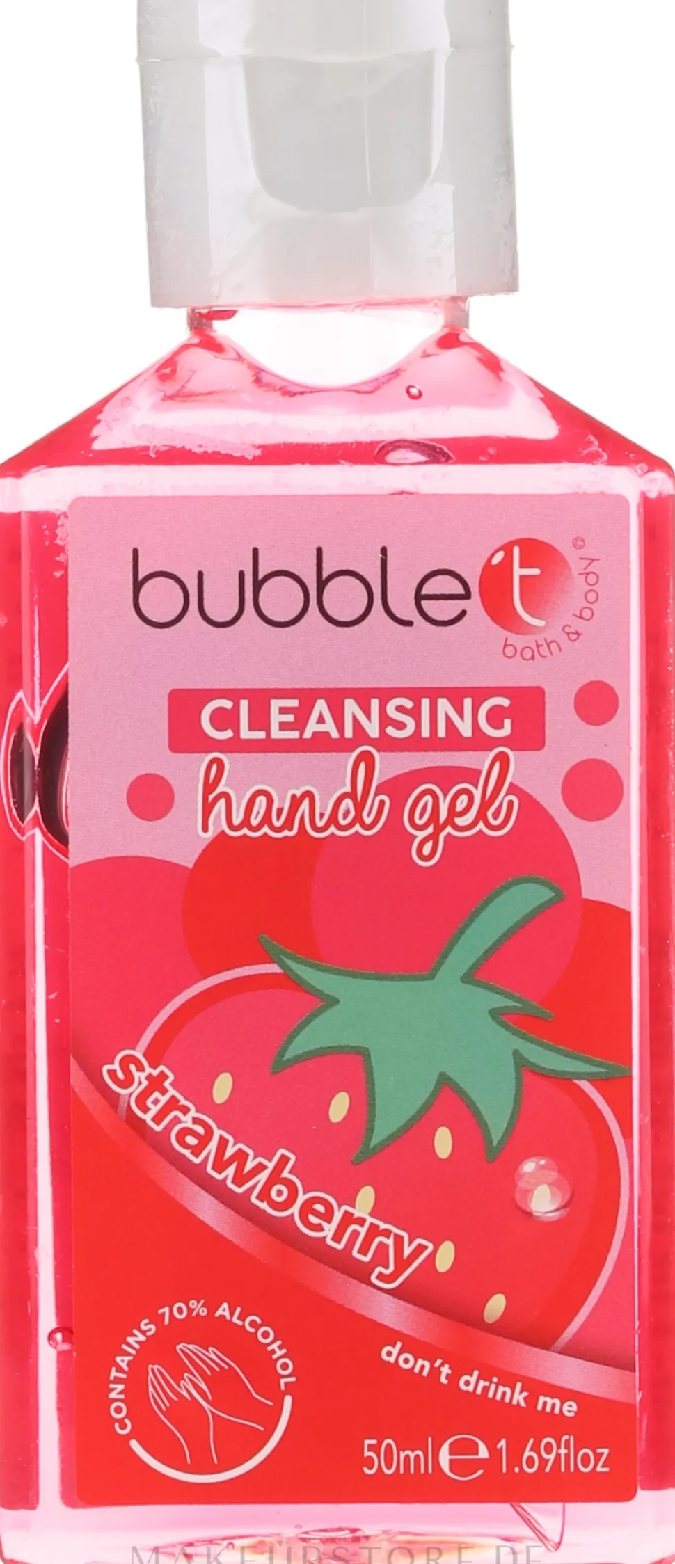 Antibakterielles Handgel Erdbeere