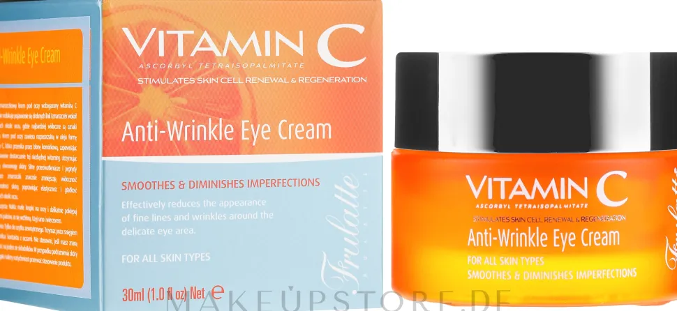 Anti-Falten Augencreme mit Vitamin C