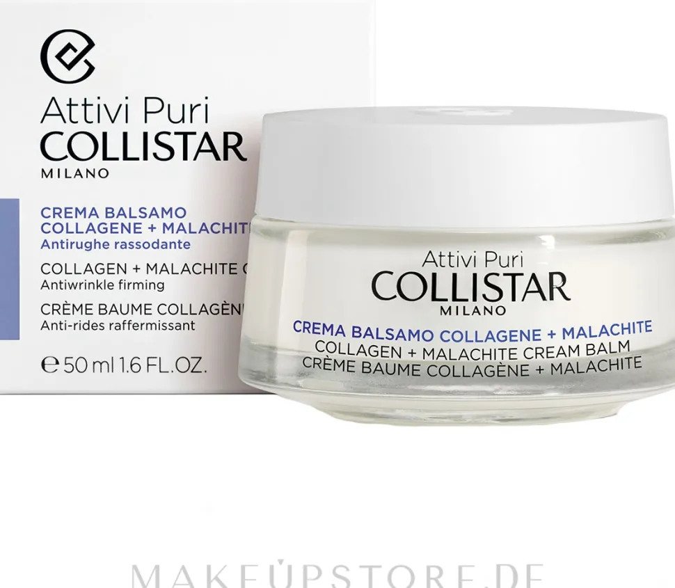 Anti-Falten Gesichtscreme-Balsam mit Kollagen und Malachit
