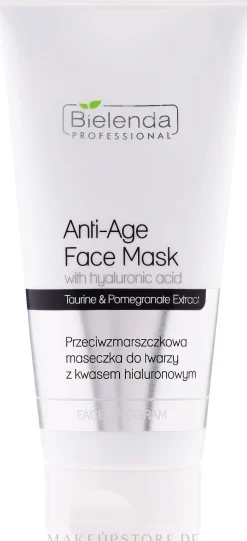 Anti-Falten Gesichtsmaske mit Hyaluronsäure