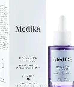 Anti-Falten Gesichtsserum gegen Irritationen und Rötungen mit Peptiden und Bakuchiol