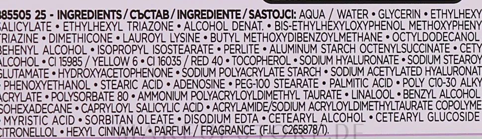 Anti-Falten Tagescreme mit Hyaluronsäure SPF 50