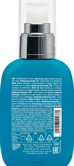 Anti-Frizz-Creme für lockiges Haar