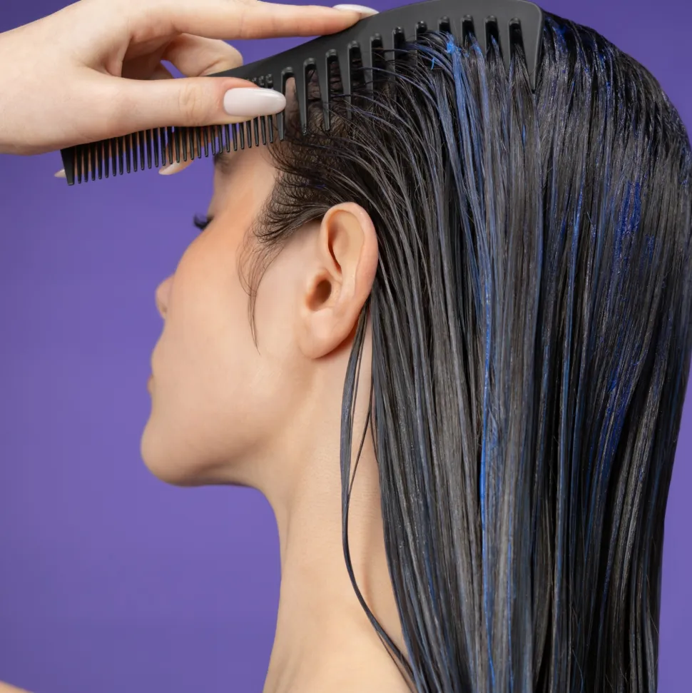Anti-Gelb-Haarmaske