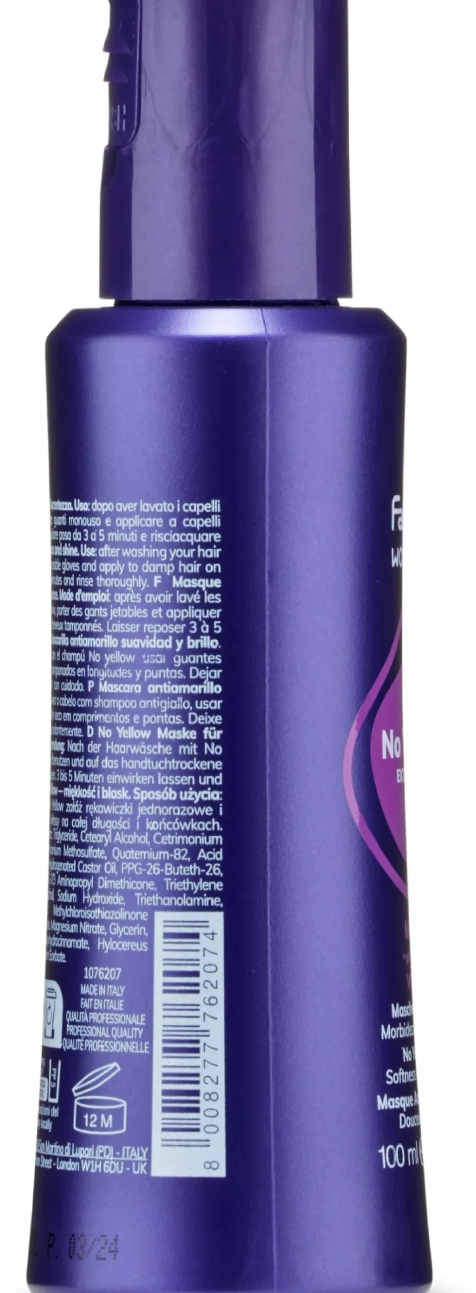 Anti-Gelb-Haarmaske