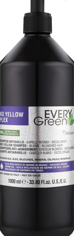 Anti-Gelb-Shampoo für blondes und blondiertes Haar