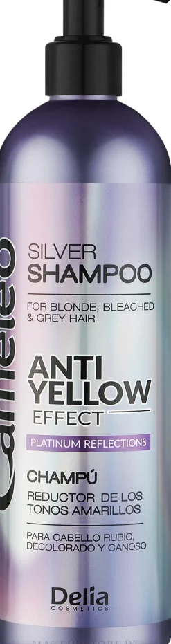 Anti-Gelb-Shampoo für blones, gebleichtes und graues Haar