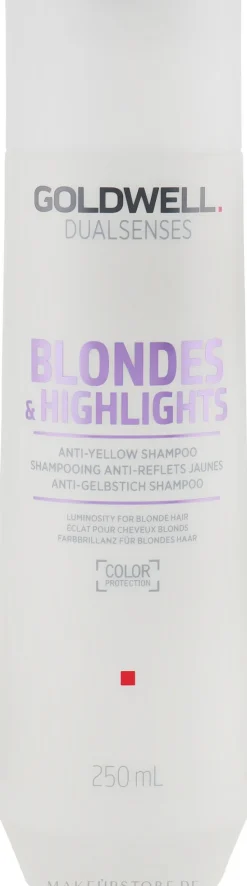 Anti-Gelbstich Shampoo für blondes und gesträhntes Haar