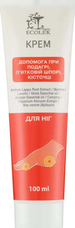 Anti-Gicht-Fußcreme
