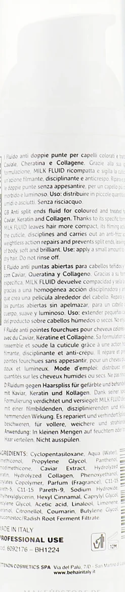 Anti-Haarsplissfluid für gefärbte und behandelte Haare