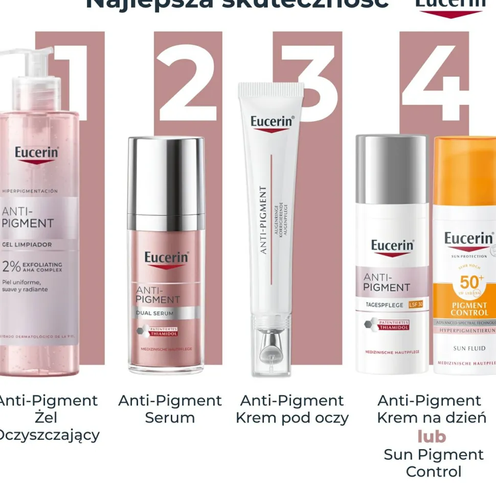 Anti-Pigment-Creme für die Haut um die Augen