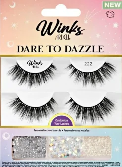 Ardell Dare To Dazzle Lash Kit 222 (lashes/4pc + clay/1g + appl/1pcs + acc)