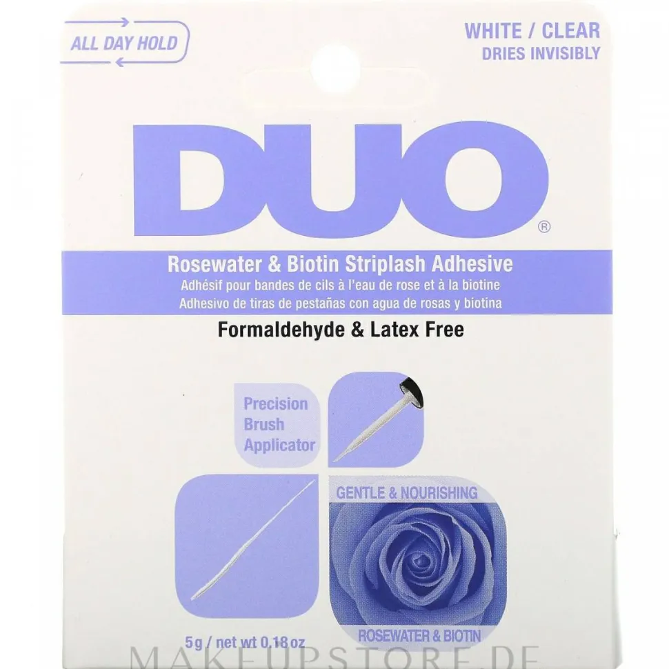 Ardell Duo Rosewater & Biotin Striplash Adhesive
