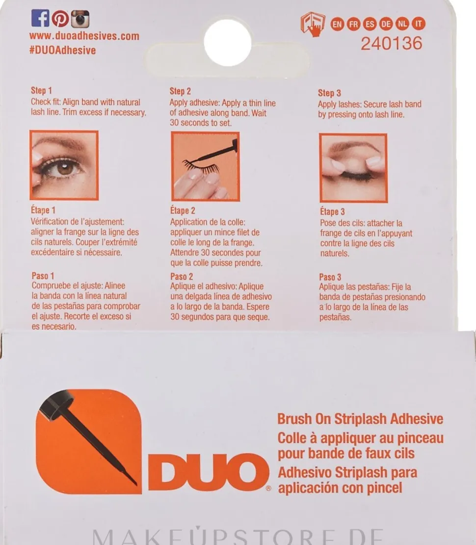 Ardell Duo Dark Brush On Adhesive