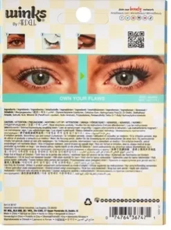 Ardell Winks Be Yourself Lashes & Patches Wish + Vibez  (lashes/4pc + patches/4pc)