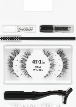 Ardell X-Tended Wear Lash System 135 (lashes/4pcs + clay/1ml + rem/1ml + appl/1pcs + brush/1pcs)
