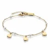 Armband aus chirurgischem Stahl, 14 Karat, BST1689