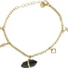 Armband aus rostfreiem Stahl mit Vergoldung, BST1407CZ