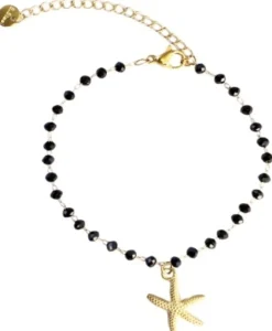 Armband aus rostfreiem Stahl mit Vergoldung, BST1455