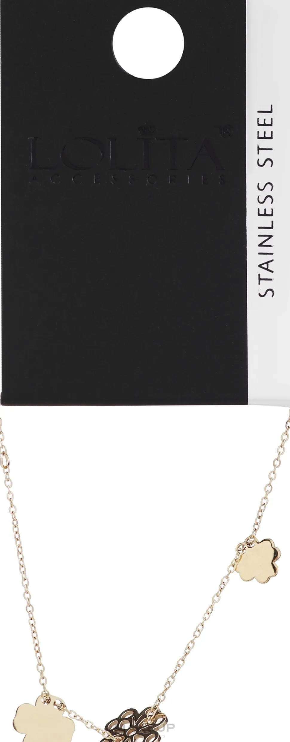 Armband für Damen Blumen golden