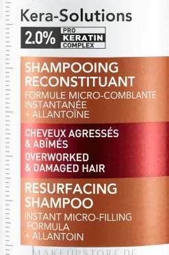 Aufbau-Shampoo für geschädigtes Haar mit Keratinkomplex