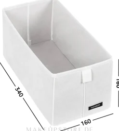 Aufbewahrungs-Organizer S weiß 34x16x16 cm Home