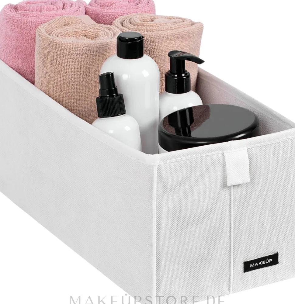 Aufbewahrungs-Organizer S weiß 34x16x16 cm Home