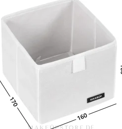 Aufbewahrungs-Organizer XS weiß 17x16x16 cm Home