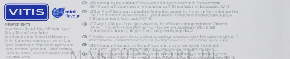 Aufhellende Zahnpasta