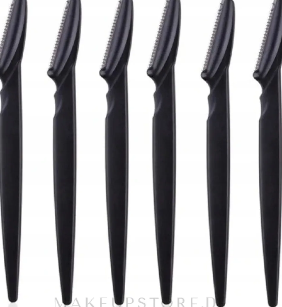 Augenbrauenmesser schwarz 6 St.