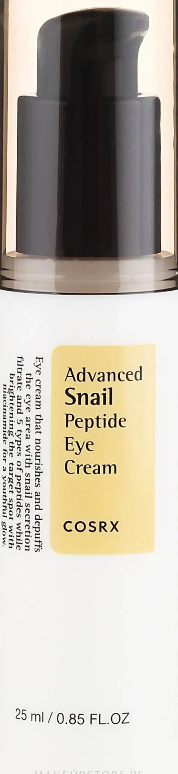 Augencreme mit Peptiden und Schneckenextrakt