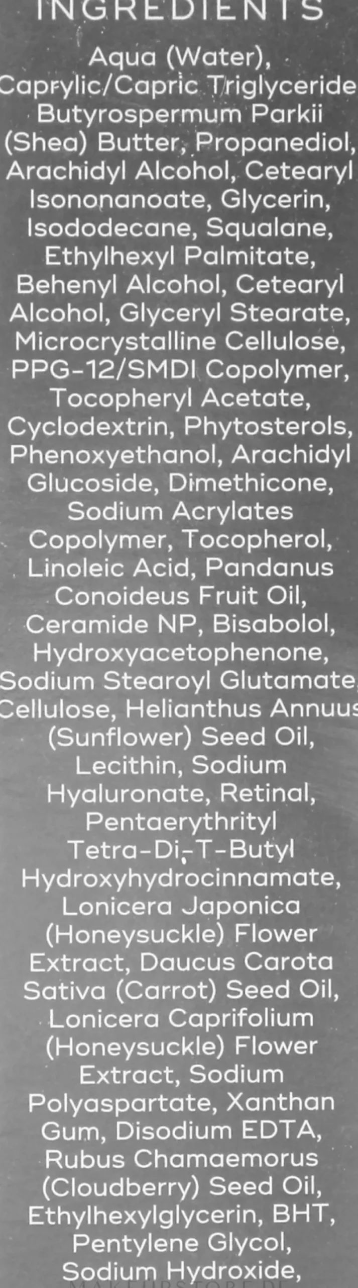 Augencreme mit Vitamin A und Ceramiden
