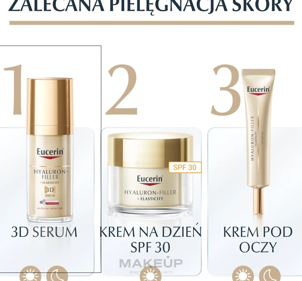 Augenkonturcreme-Filler mit Hyaluronsäure SPF 20