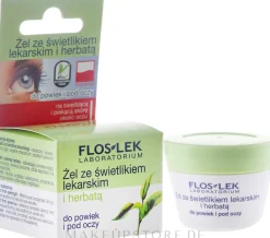 Augenkonturgel mit grünem Tee und Augentrost