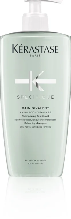 Ausgleichendes Shampoo bei fettiger Kopfhaut und trockenen Spitzen