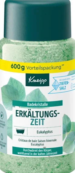 Badekristalle mit ätherischem Eukalyptusöl
